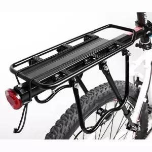 자전거 보조 뒤안장 측면보호 알루미늄 짐받이 거치대 짐바지 튼튼 안전 짐캐리어