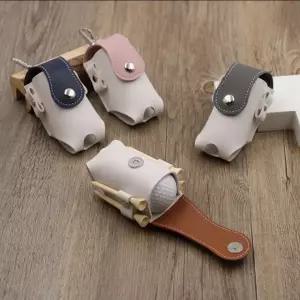 골프공  티꽂이 2구 수납 주머니 6Color