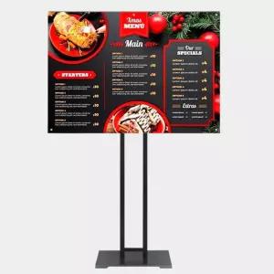 국산 A1 자석식 매장 안내 메뉴판 철제 포스터스탠드 홍보물 홍보 안내판 컨벤션