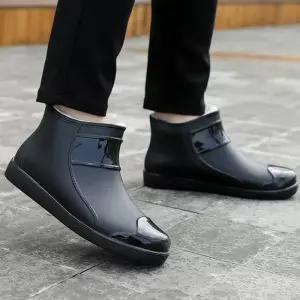 남녀공용 방수 레인 앵클부츠 미끄럼방지 숏부츠