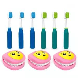 교육기관용 말랑이 치아모형 치카치카 놀이 9P 상호작용놀이 가상놀이 상호놀이