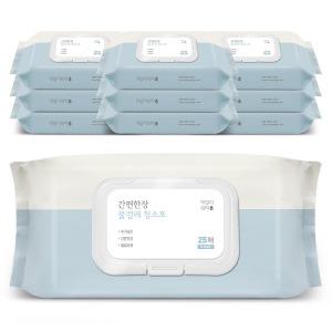 [데일리워터] 간편한장 물걸레 청소포 특대형 10팩/팩당25매
