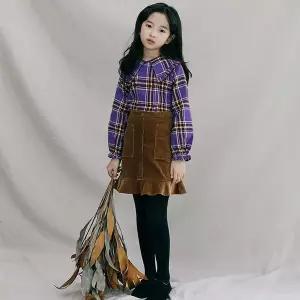 [보리보리/쿠키하우스 주니어]디뮤 코듀로이 스커트_12902