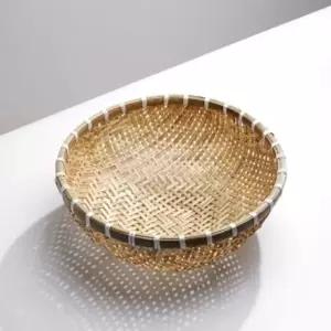 정겨운대나무소쿠리30cm작은광주리바구니채반 (WFHWQW9)