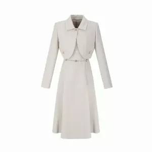 [숲]SOUP 자켓 세트 벨티드 원피스_S SBATXM3