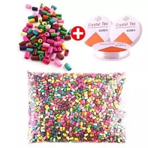 마크라메우드파츠 모빌만들기 눈에띄는 타원나무비즈 소품 대 원통 10mm (WFJ6FPZ)