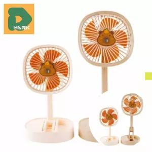 학생 휴대용선풍기 사무실 책상 미니 탁상 손풍기 시원한 여름 캠핑 여행용 등산 접이식 야외 겸용 낚시
