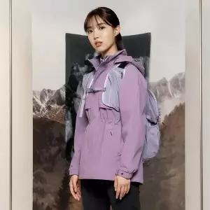 [밀레]밀레 아웃도어 여성 간절기 기능성 바람막이 자켓 LD 시그니처 방풍 자켓 라벤더