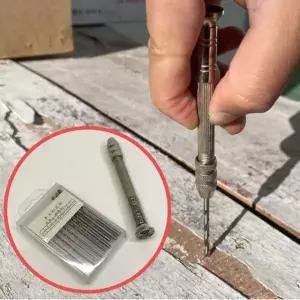 미니 드릴 핀바이스 공구 10종 손잡이 수동