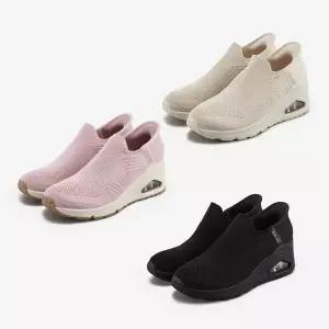 스케쳐스 여성 슬립인스 슬립온 우노 지 3종