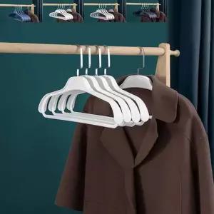 현이몰 라운드 대형 옷걸이 10p 세탁 의류매장 옷가게 논슬립 걸이 바지걸이 일반옷걸이 수납용품 정리용품