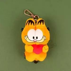 고품질 가필드 하트 인형 어린이 키홀더 키링 가방고리 10cm (WFKE06T)