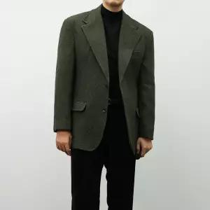[옷자락] 남성 싱글버튼 헤링본 하객 자켓
