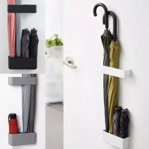 인테리어우산꽂이 마이룸 자석형 현관문꽃이 부착걸이우산 마이 다용도 꽃이