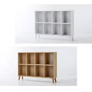 견고한 원목 서재인테리어책장 거실전면책꽂이