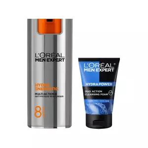 로레알파리 맨 엑스퍼트 멀티액션8 안티에이징 올인원 50ml + 클렌징 폼 50ml