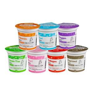 젤쿠어 모델링팩 고무 마스크 컵팩 7종set