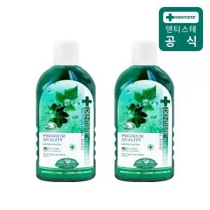덴티스테 내추럴 오랄린스 700ml 2개 가글