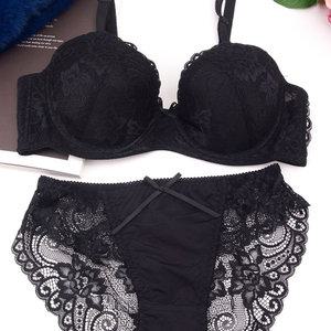 망고슈슈 빅사이즈 브라세트 41609 블랙 C/D/E/F컵