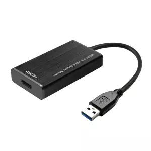 USB3.0 to HDMI 듀얼 트리플 모니터 확장기 노트북 다중화면 컨버터 케이블 외장그래픽카드 PC 변환 젠더
