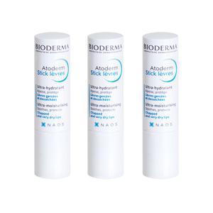 [바이오더마] 아토덤 스틱 레브르 립스틱 립밤 4g x3개 묶음