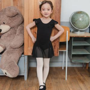 아동 유아 여아 모니카 블랙 발레복