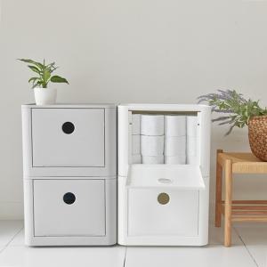 플레종 스냅톡 수납정리함 리빙박스 수납함 50L 대용량 4P