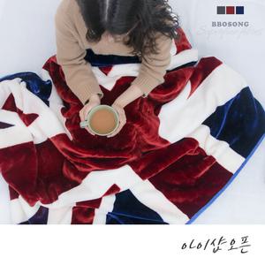 양면 포구미 극세사 밍크담요 - 고밀도 촘촘한 블랭킷 대형 두겹 무릎
