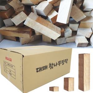 참나무 장작 16kg 캠핑용 미니장작 캠핑 불멍 나무 캠프파이어 뗄감