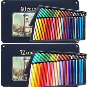 [문구티쳐] 문화 일반색연필 2종 60색 72색 틴케이스 색연필/ 그림그리기/ 미술용품