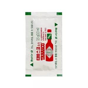 (50개) 오뚜기 일회용 타바스코 3.5g x 50개