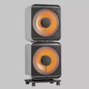 신일 에코 큐브 2구 하이라이트 전기 히터 사무실