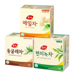 동서 둥굴레차/메밀차/현미녹차 50T 티백 동서차