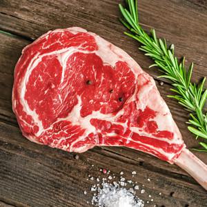 미국산 토마호크 스테이크 400g 캠핑 주말요리 냉동 수입산 소고기 구이용 오리지날 뼈커팅