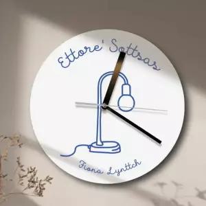 [텐바이텐][퍼니즈]미드센츄리 아트스탠드 무소음 원형벽시계 /국내제작