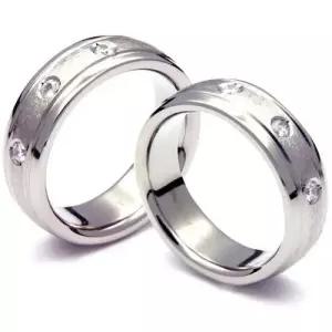 T-033D3 DIA CO 다이아몬드 티타늄 커플링 반지 이니셜무료 무료배송 맞춤제작 평생AS