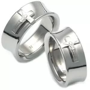 T-990 CO 티타늄 커플링 반지 이니셜무료 무료배송 맞춤제작 평생AS