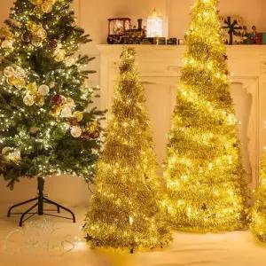 [텐바이텐]크리스마스 골든 트리 90cm 어린이집 매장 홈파티 장식 인테리어