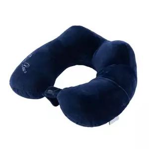 장거리 여행용 목배게 극세사 메모리폼 사무실 목쿠션 기내용목베개 여행용목베개 휴대용목베개