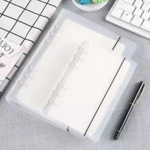 바인더 노트 두꺼운 스프링 모눈 종이 무지 줄 코넬 필사 필기 미니 A6 A4 B5 방안