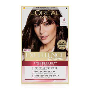 [로레알파리] 로레알 뉴엑셀랑스 크림 염색약 4 (자연스러운 갈색)