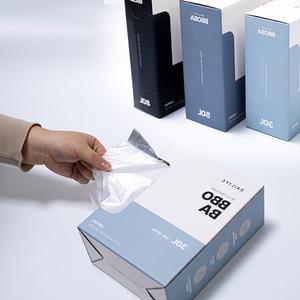 재활용 비닐 봉투 분리수거 대형 손잡이 50L 쓰레기