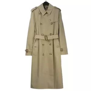 여성 WATERLOO 헤리티지 트렌치 롱 코트 8045785 HONEY [BUG339]