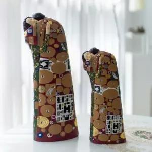 [텐바이텐]명화 조각 클림트 키스 조각상 피겨린 인테리어 장식 인형 2종