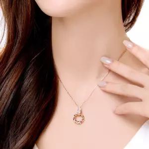 [골드팡] 14k/18k 오르비스로프 3종 세트 (목걸이+귀걸이+반지)