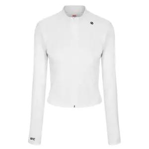 UFC 썬가드 슬림 크롭핏 집업 래쉬가드(W) 화이트 U4LSV2207WH