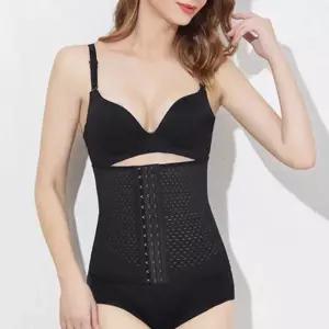 ES240605 F189메쉬 코르셋 바디쉐이퍼 복대 슬림라인