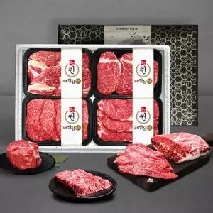 [롯데백화점]농협안심한우 1등급 농협안심한우 암소퀸 구이세트 3호 900g(등심,안심,채끝,특수부위)