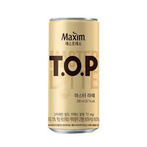 [기타]맥심 티오피 마스터라떼 200ml x 72캔 / 캔커피 TOP 커피음료