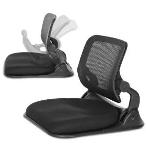 [텐바이텐]체어포커스 바른자세 등받이 틸팅 접이식 좌식의자 고급형 CHA9